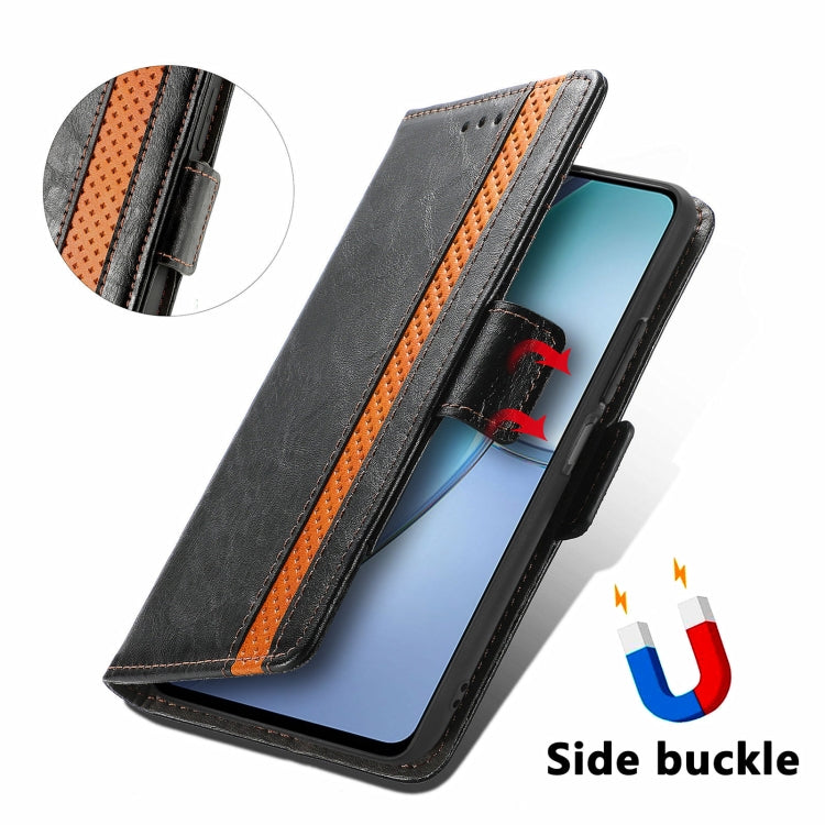 For Infinix Zero 8 CaseNeo Splicing Dual Magnetic Buckle Leather Case with Holder & Card Slots & Wallet