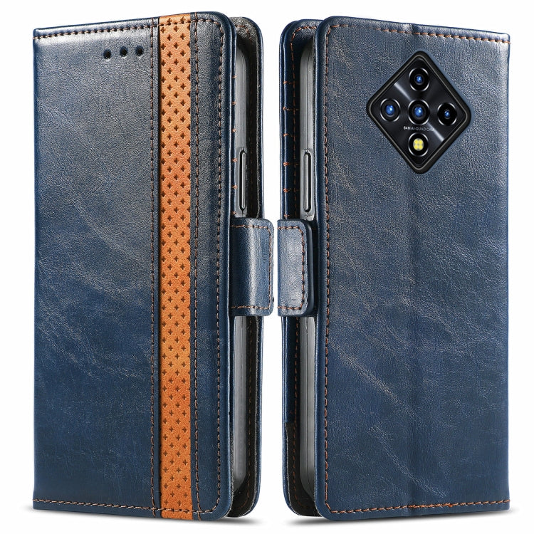 For Infinix Zero 8 CaseNeo Splicing Dual Magnetic Buckle Leather Case with Holder & Card Slots & Wallet