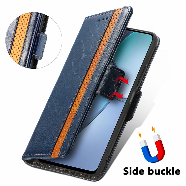 For Infinix Zero 8 CaseNeo Splicing Dual Magnetic Buckle Leather Case with Holder & Card Slots & Wallet