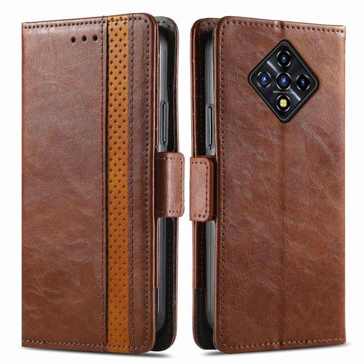 For Infinix Zero 8 CaseNeo Splicing Dual Magnetic Buckle Leather Case with Holder & Card Slots & Wallet