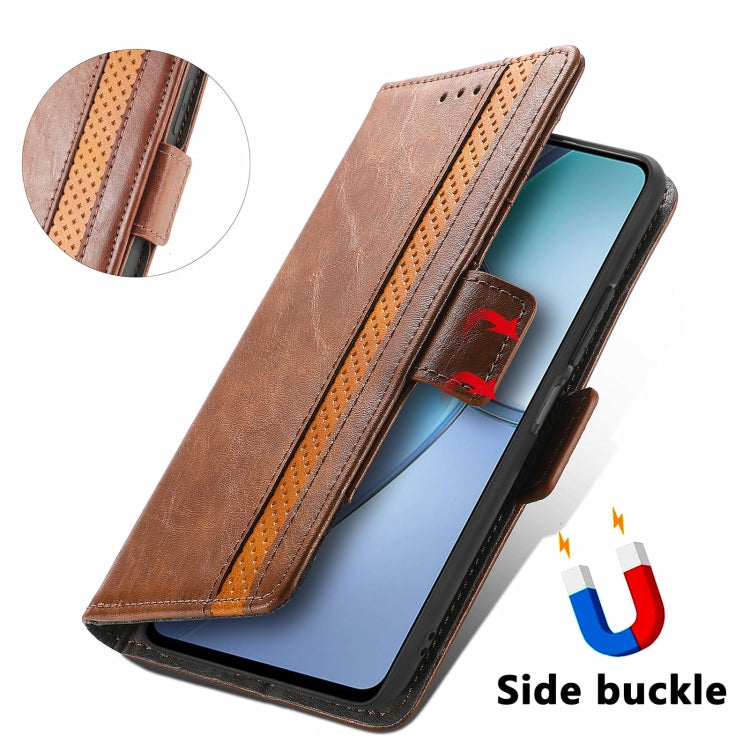 For Infinix Zero 8 CaseNeo Splicing Dual Magnetic Buckle Leather Case with Holder & Card Slots & Wallet