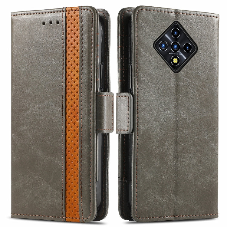 For Infinix Zero 8 CaseNeo Splicing Dual Magnetic Buckle Leather Case with Holder & Card Slots & Wallet