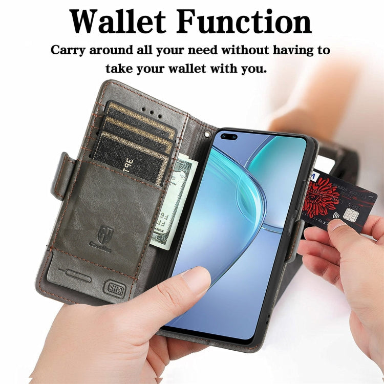 For Infinix Zero 8 CaseNeo Splicing Dual Magnetic Buckle Leather Case with Holder & Card Slots & Wallet