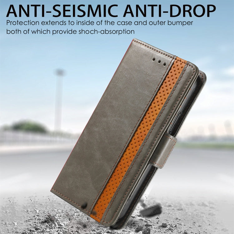 For Infinix Zero 8 CaseNeo Splicing Dual Magnetic Buckle Leather Case with Holder & Card Slots & Wallet