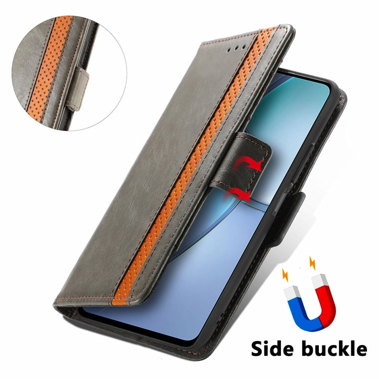 For Infinix Zero 8 CaseNeo Splicing Dual Magnetic Buckle Leather Case with Holder & Card Slots & Wallet