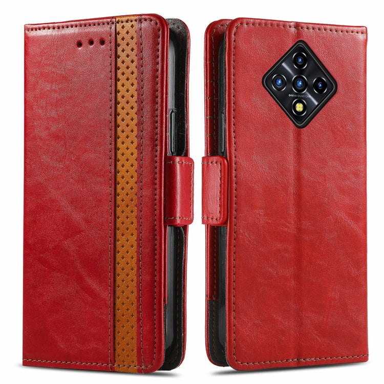 For Infinix Zero 8 CaseNeo Splicing Dual Magnetic Buckle Leather Case with Holder & Card Slots & Wallet