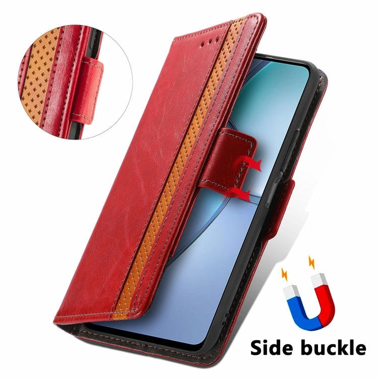For Infinix Zero 8 CaseNeo Splicing Dual Magnetic Buckle Leather Case with Holder & Card Slots & Wallet