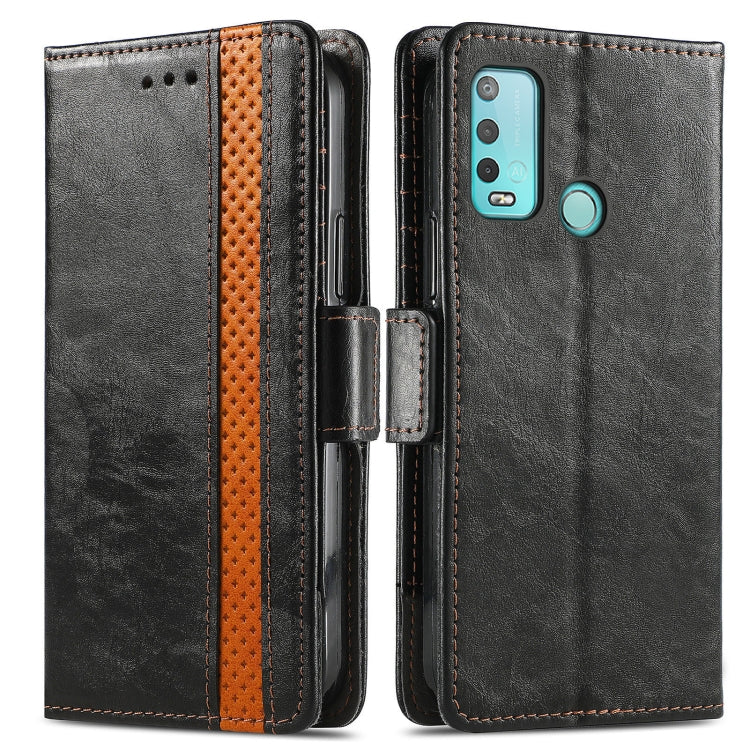For Wiko Power U30 CaseNeo Splicing Dual Magnetic Buckle Leather Case with Holder & Card Slots & Wallet