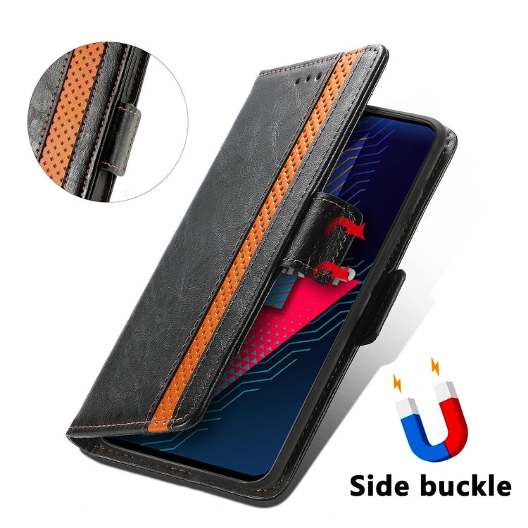 For Wiko Power U30 CaseNeo Splicing Dual Magnetic Buckle Leather Case with Holder & Card Slots & Wallet