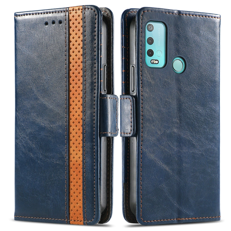 For Wiko Power U30 CaseNeo Splicing Dual Magnetic Buckle Leather Case with Holder & Card Slots & Wallet