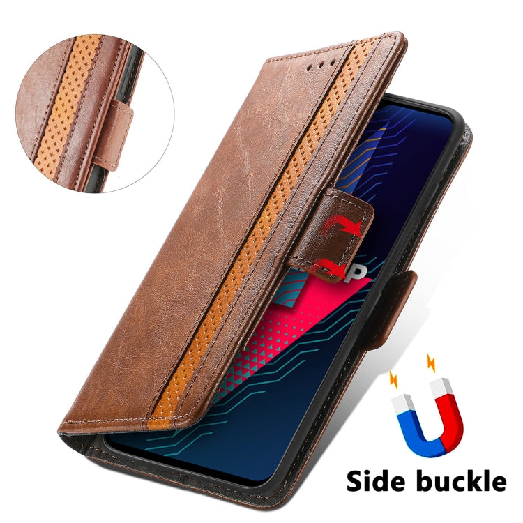 For Wiko Power U30 CaseNeo Splicing Dual Magnetic Buckle Leather Case with Holder & Card Slots & Wallet