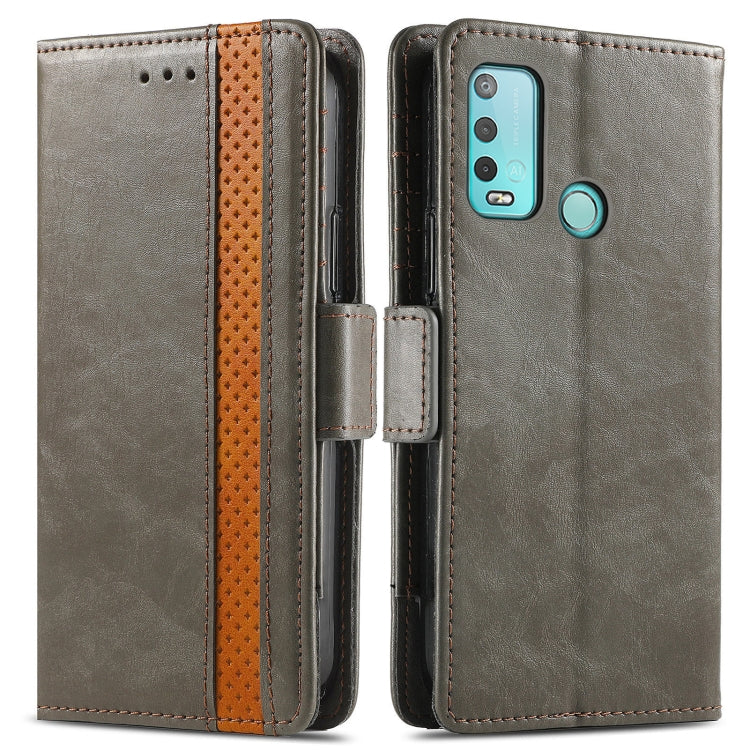 For Wiko Power U30 CaseNeo Splicing Dual Magnetic Buckle Leather Case with Holder & Card Slots & Wallet