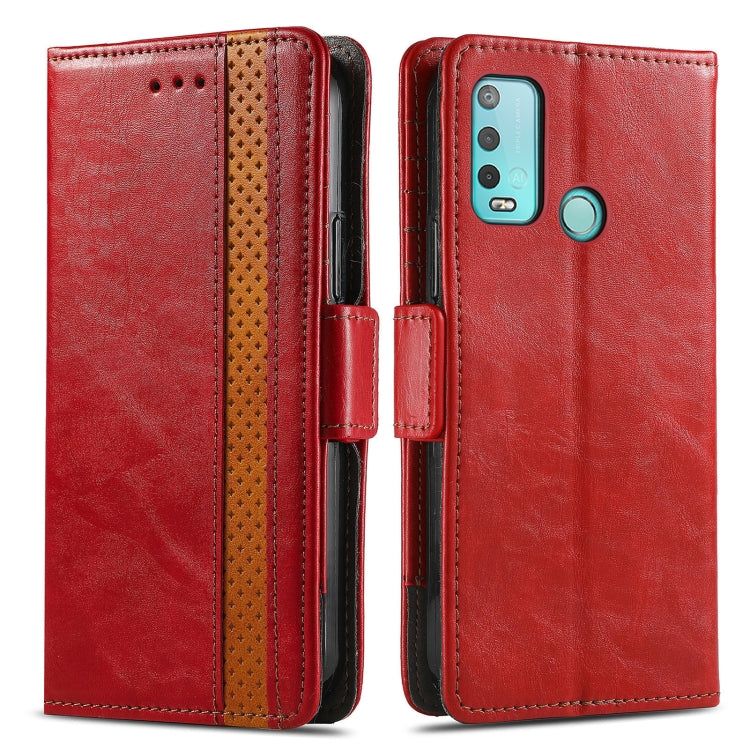 For Wiko Power U30 CaseNeo Splicing Dual Magnetic Buckle Leather Case with Holder & Card Slots & Wallet