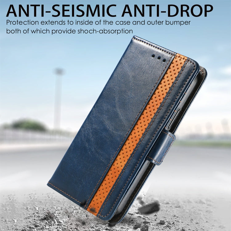 For Samsung Galaxy S20 FE CaseNeo Splicing Dual Magnetic Buckle Leather Case with Holder & Card Slots & Wallet