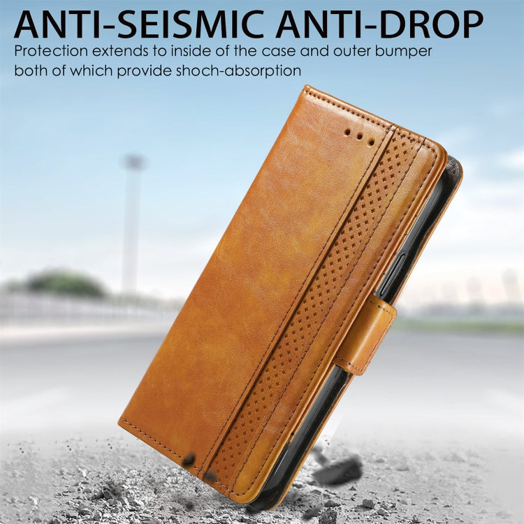 For Samsung Galaxy S20 FE CaseNeo Splicing Dual Magnetic Buckle Leather Case with Holder & Card Slots & Wallet