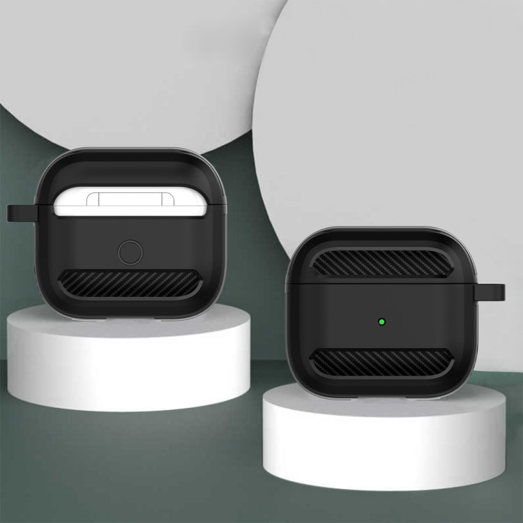Carbon Fiber Anti-fall Earphones Protective Case For AirPods 3