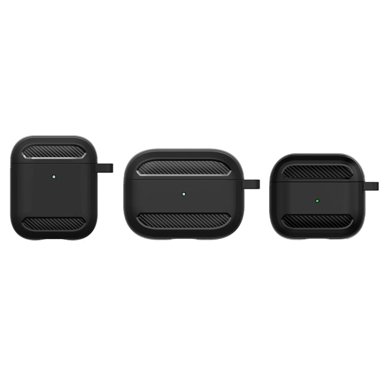 Carbon Fiber Anti-fall Earphones Protective Case For AirPods 3