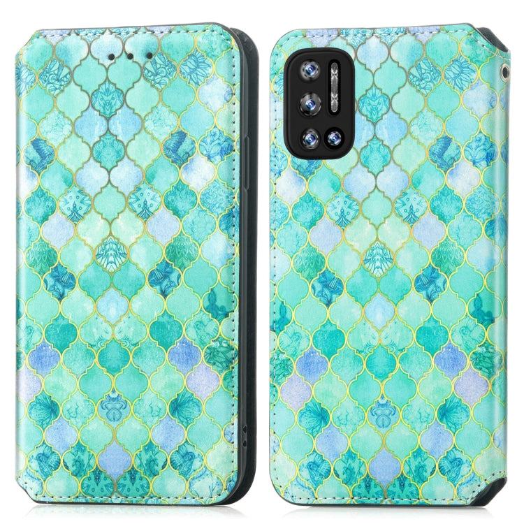 For Doogee N40 Pro CaseNeo Colorful Magnetic Leather Case with Holder & Card Slot & Wallet