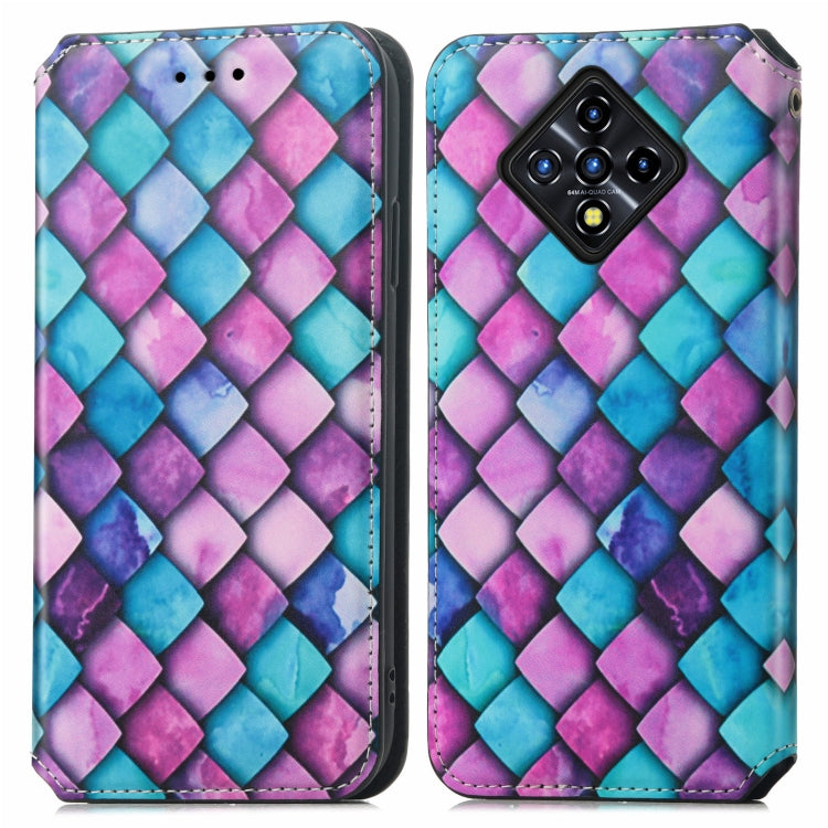 For Infinix Zero 8 CaseNeo Colorful Magnetic Leather Case with Holder & Card Slot & Wallet