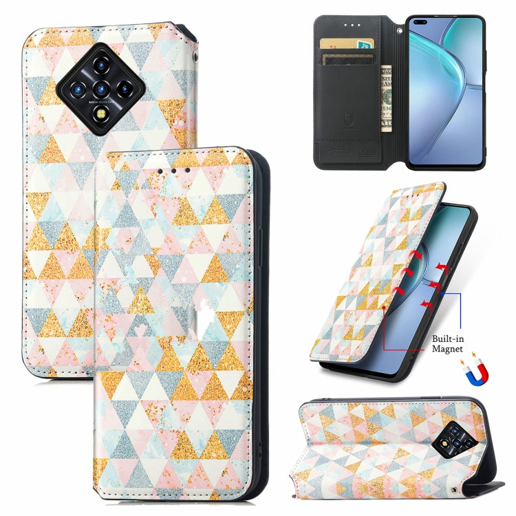 For Infinix Zero 8 CaseNeo Colorful Magnetic Leather Case with Holder & Card Slot & Wallet