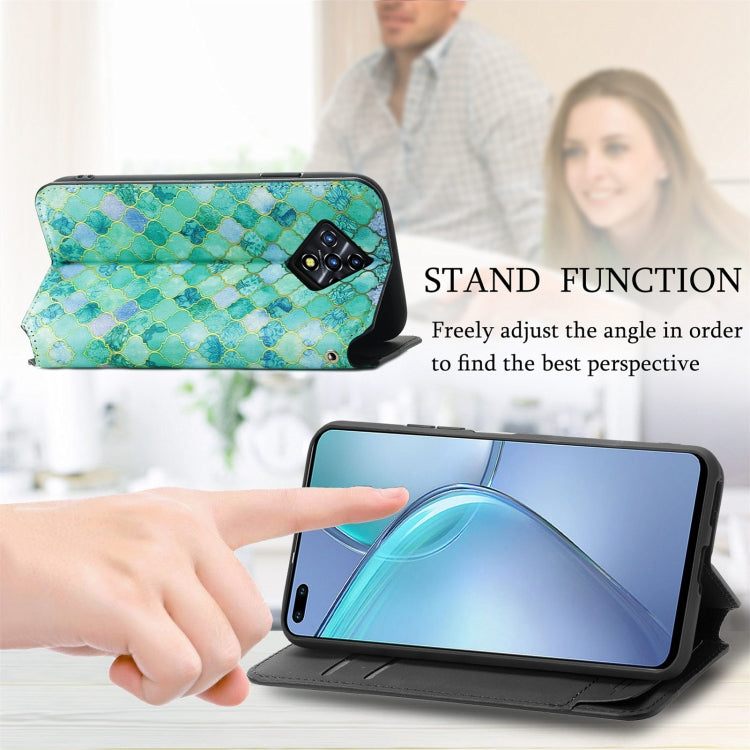 For Infinix Zero 8 CaseNeo Colorful Magnetic Leather Case with Holder & Card Slot & Wallet