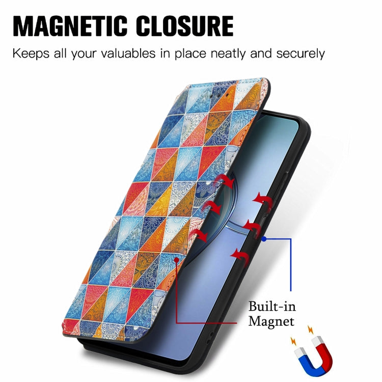 For Infinix Zero 8 CaseNeo Colorful Magnetic Leather Case with Holder & Card Slot & Wallet