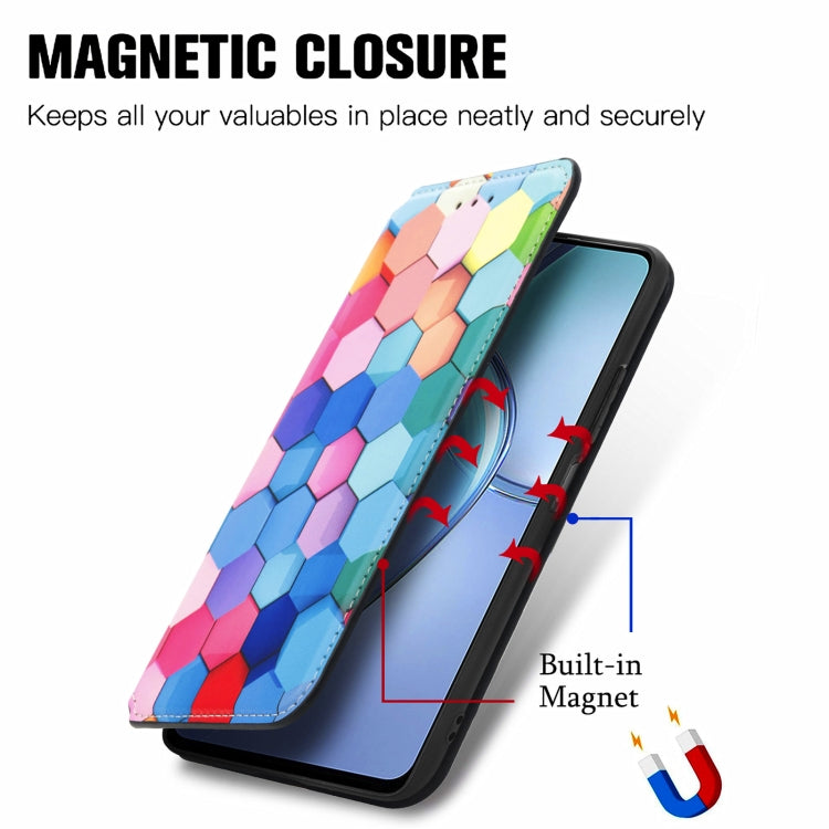 For Infinix Zero 8 CaseNeo Colorful Magnetic Leather Case with Holder & Card Slot & Wallet