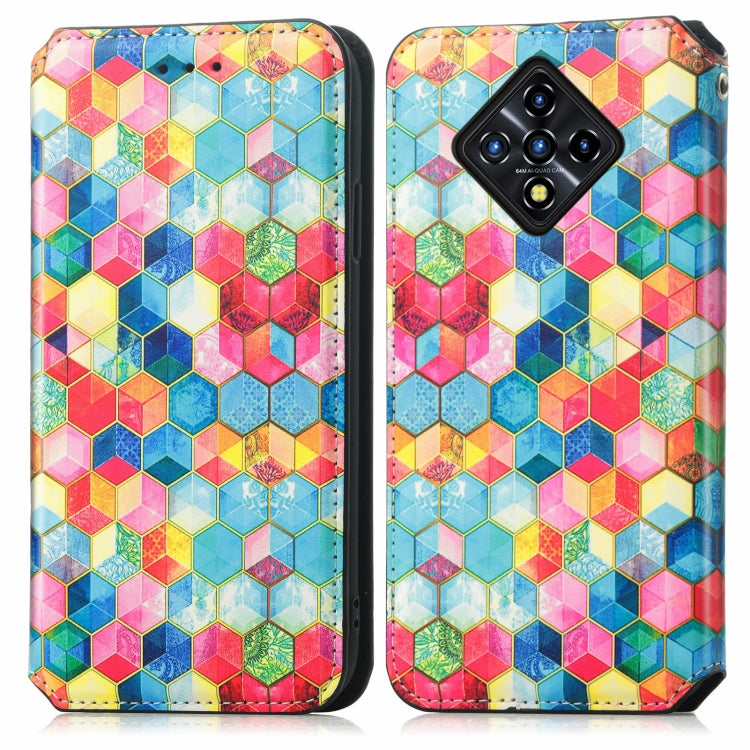 For Infinix Zero 8 CaseNeo Colorful Magnetic Leather Case with Holder & Card Slot & Wallet