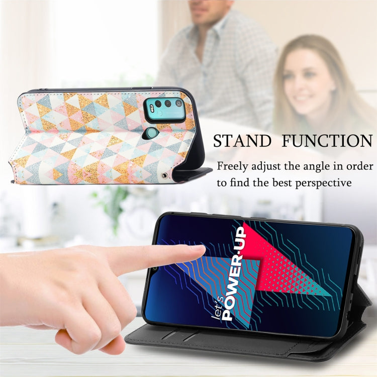 For Wiko Power U30 CaseNeo Colorful Magnetic Leather Case with Holder & Card Slot & Wallet