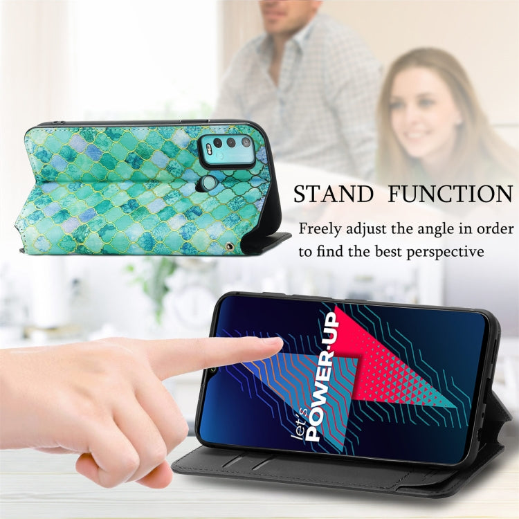 For Wiko Power U30 CaseNeo Colorful Magnetic Leather Case with Holder & Card Slot & Wallet