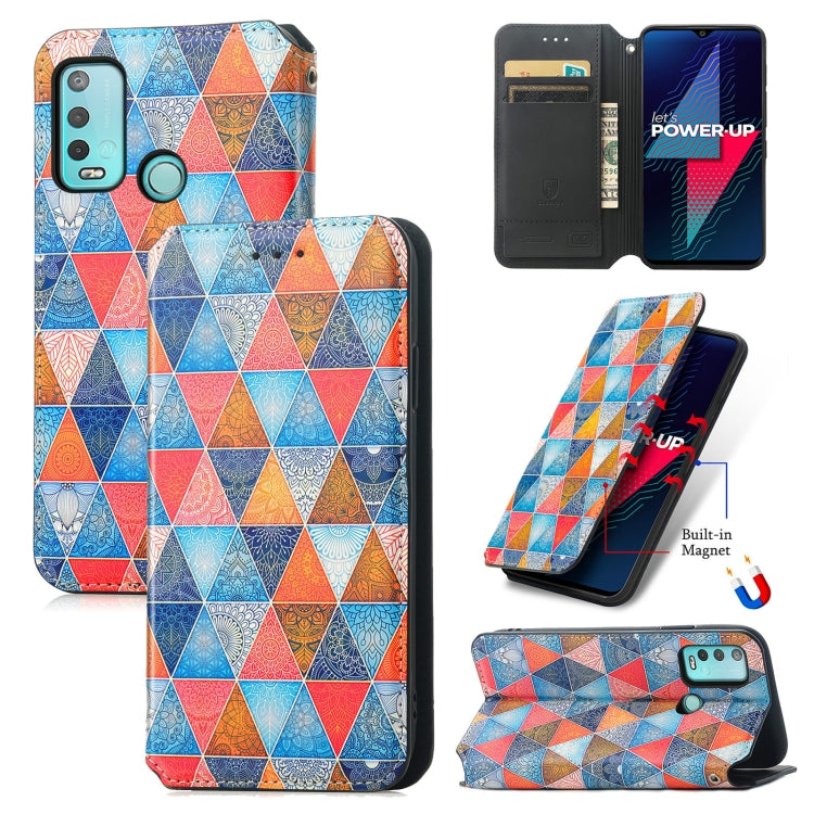 For Wiko Power U30 CaseNeo Colorful Magnetic Leather Case with Holder & Card Slot & Wallet