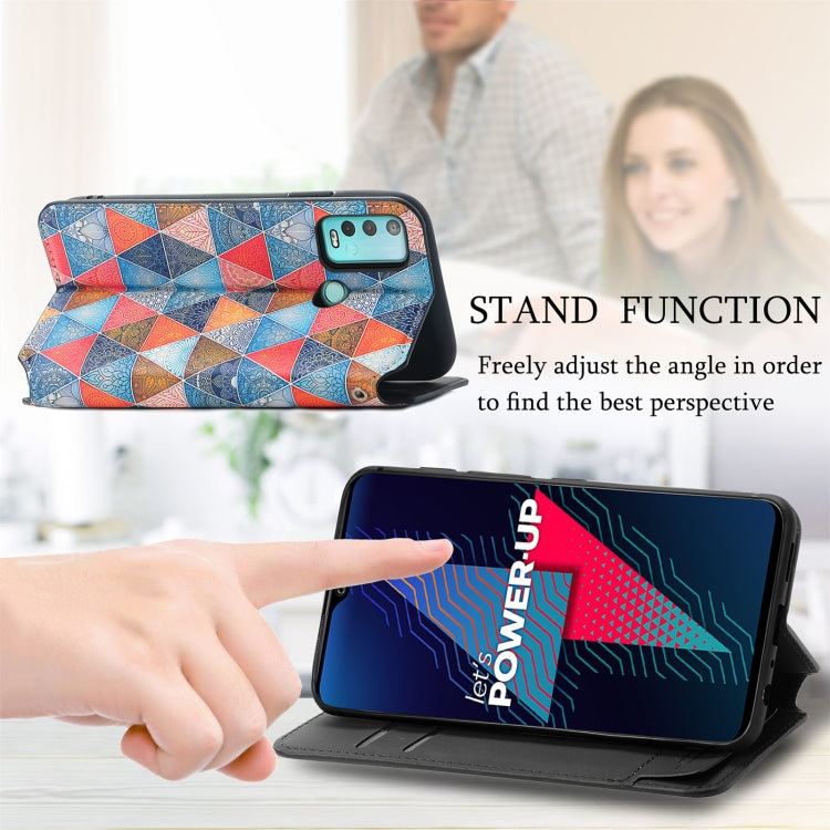 For Wiko Power U30 CaseNeo Colorful Magnetic Leather Case with Holder & Card Slot & Wallet