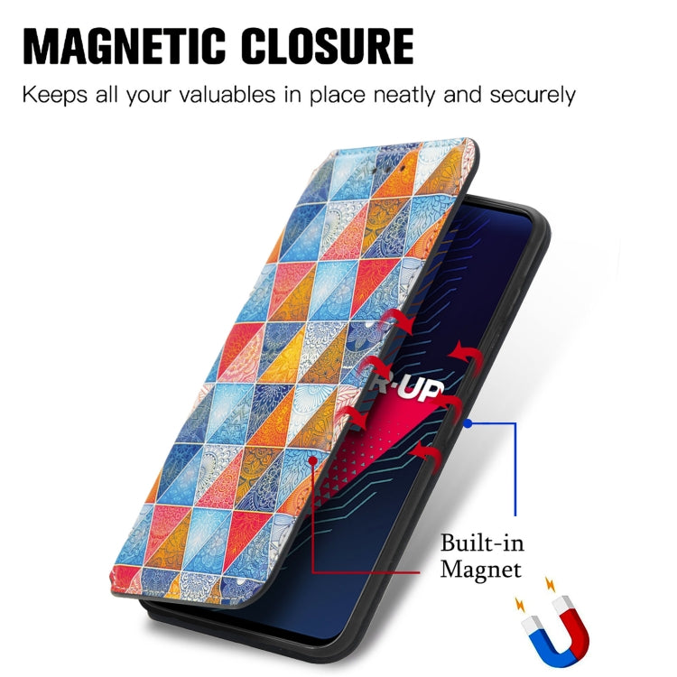 For Wiko Power U30 CaseNeo Colorful Magnetic Leather Case with Holder & Card Slot & Wallet