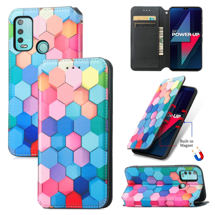 For Wiko Power U30 CaseNeo Colorful Magnetic Leather Case with Holder & Card Slot & Wallet