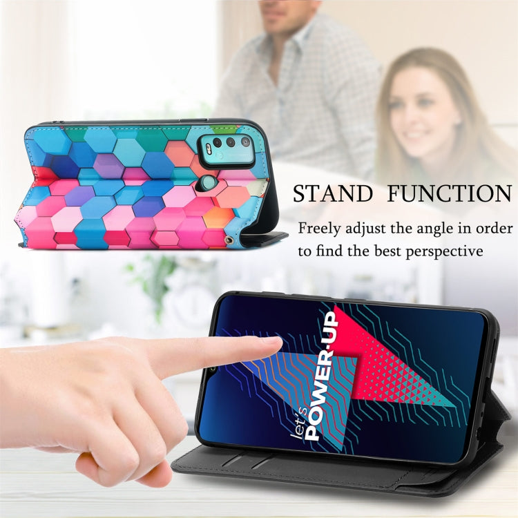 For Wiko Power U30 CaseNeo Colorful Magnetic Leather Case with Holder & Card Slot & Wallet