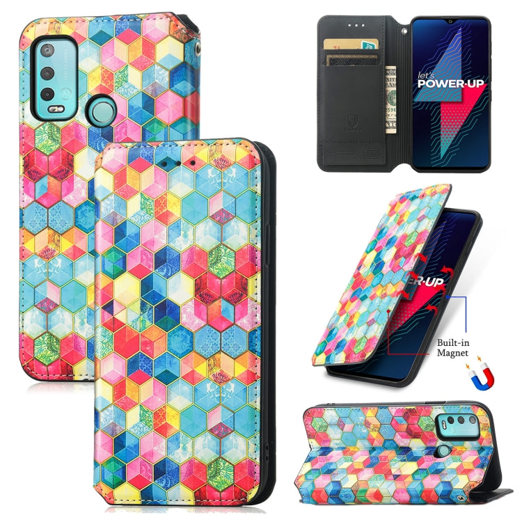 For Wiko Power U30 CaseNeo Colorful Magnetic Leather Case with Holder & Card Slot & Wallet