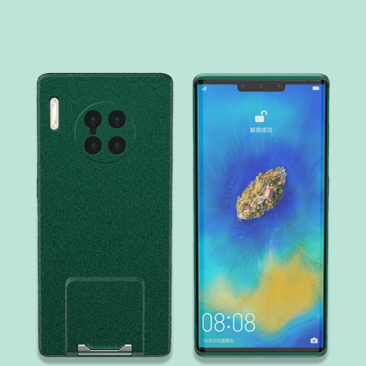 For Huawei Mate 30 Skin Feel Frosted TPU Shockproof Phone Case with Telescopic Holder
