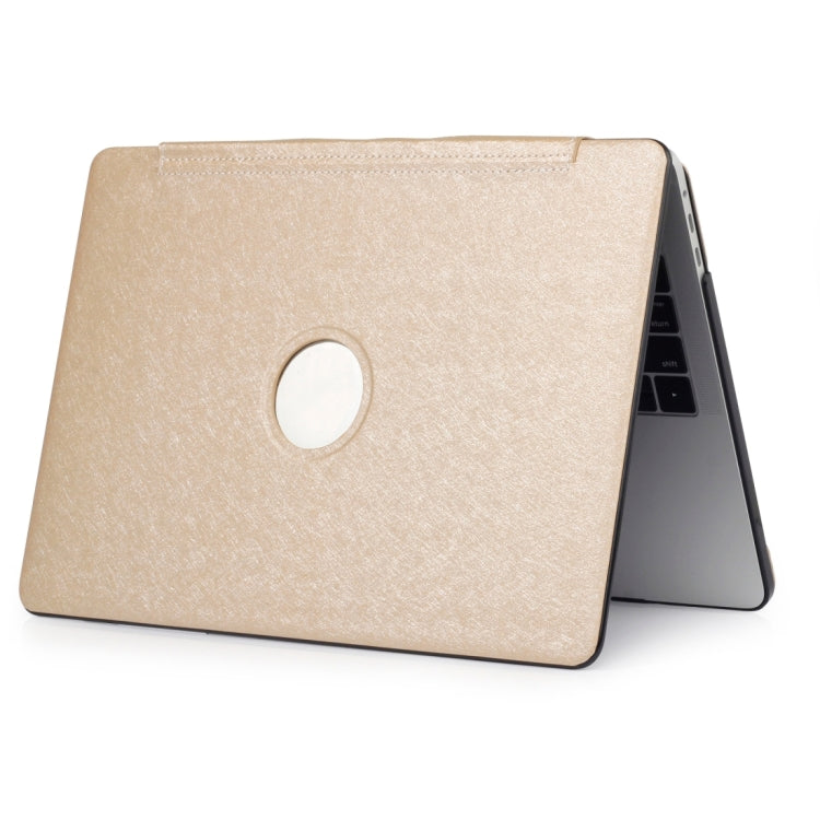 Laptop One-piece PU Leather Case For MacBook Pro 16.2 inch A2485 2021