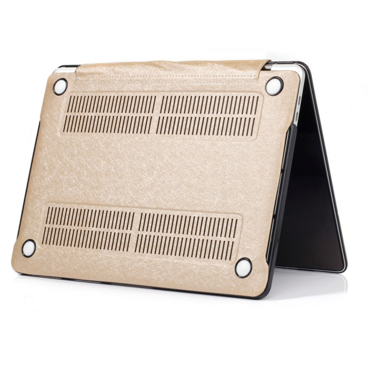 Laptop One-piece PU Leather Case For MacBook Pro 16.2 inch A2485 2021
