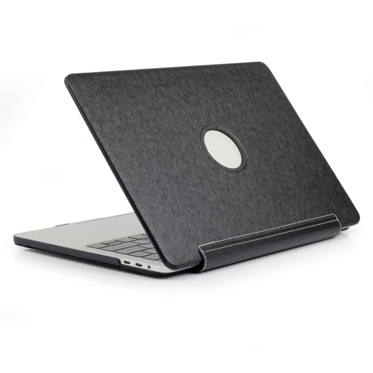 Laptop One-piece PU Leather Case For MacBook Pro 16.2 inch A2485 2021