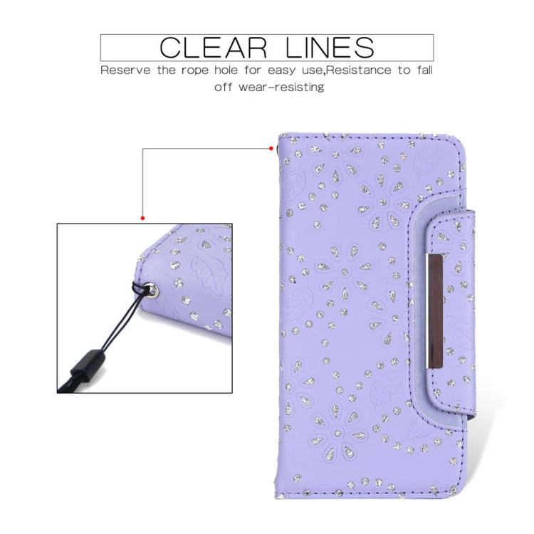 For iPhone 11 Pro Separable Maple Leaf Flower Litchi Texture Flip Leather Case with Holder & Card Slot & Wallet & Lanyard