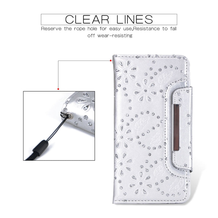 For iPhone 11 Pro Max Separable Maple Leaf Flower Litchi Texture Flip Leather Case with Holder & Card Slot & Wallet & Lanyard