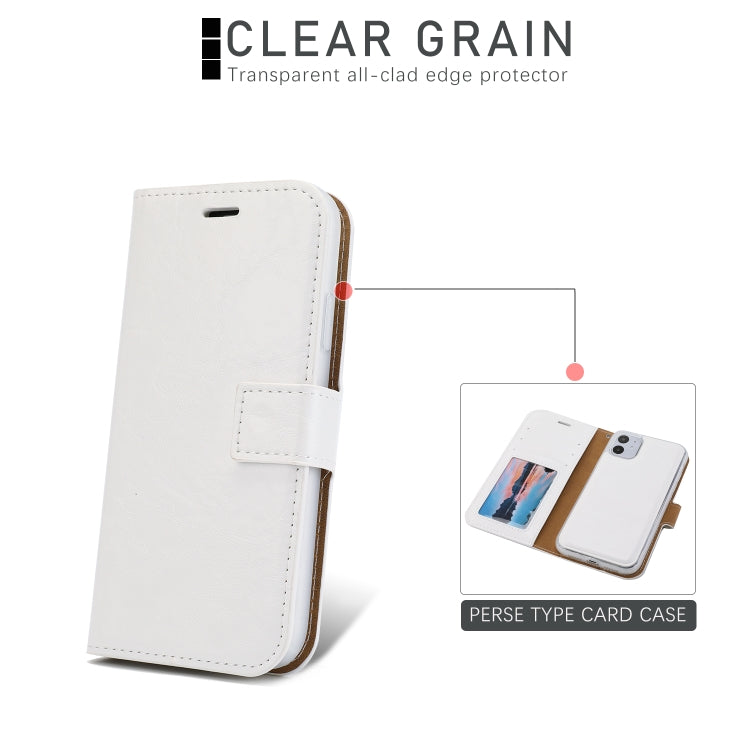 For iPhone 11 Separable Crazy Horse Texture Flip Leather Case with Holder & Card Slot & Wallet
