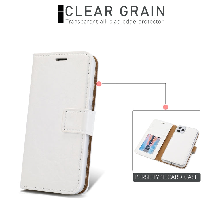 For iPhone 11 Pro Max Separable Crazy Horse Texture Flip Leather Case with Holder & Card Slot & Wallet