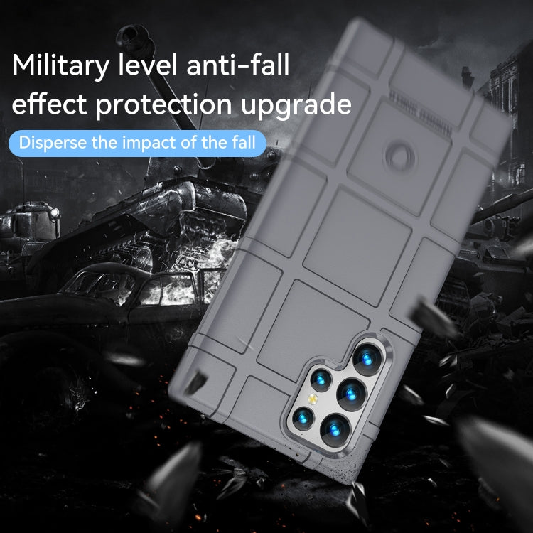 For Samsung Galaxy S22 Ultra 5G Full Coverage Shockproof TPU Phone Case