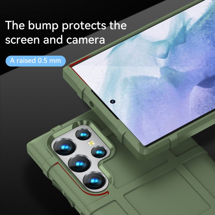 For Samsung Galaxy S22 Ultra 5G Full Coverage Shockproof TPU Phone Case
