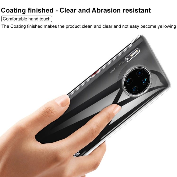 For Huawei Mate 30 Pro IMAK Wing II Wear-resisting Crystal Pro Protective Case(Transparent)