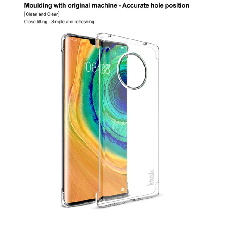 For Huawei Mate 30 Pro IMAK Wing II Wear-resisting Crystal Pro Protective Case(Transparent)
