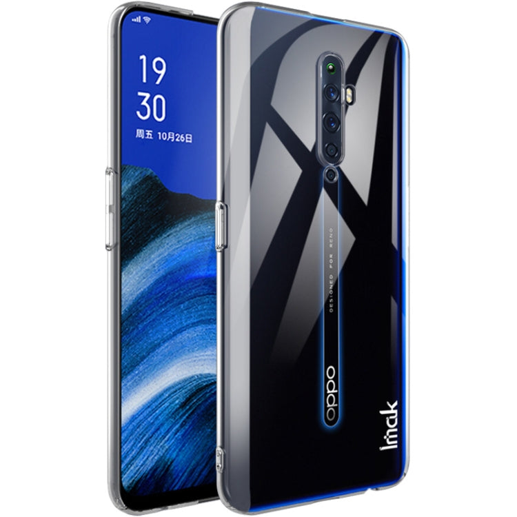 For OPPO Reno2 Z IMAK Wing II Wear-resisting Crystal Pro Protective Case(Transparent)