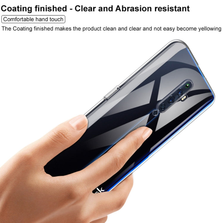 For OPPO Reno2 Z IMAK Wing II Wear-resisting Crystal Pro Protective Case(Transparent)